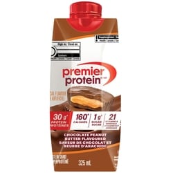 Frappé hyperprotéiné au chocolat et beurre d’arachides prêt à boire 4
