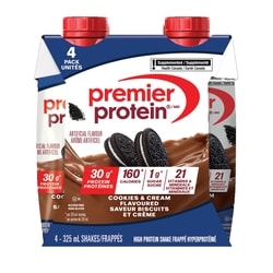 Frappé hyperprotéiné aux biscuits à la crème prêt à boire 1