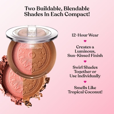 Sun Bunny Blushing Bronzer - Strawberry Bunny 4