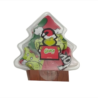 Chaussettes de Noël Le Grincheux – paquet de 2 avec boîte