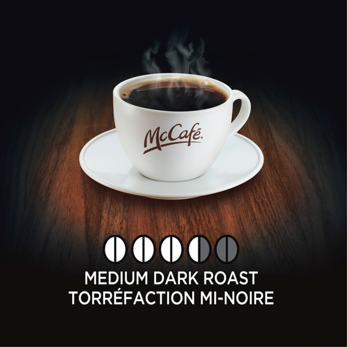 Café 100 % arabica torréfaction supérieure torréfaction mi-foncée