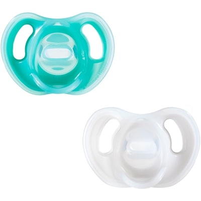 Ultra-light Pacifiers, 18-36 months,  2 pack of  one piece silicone, BPA free pacifiers