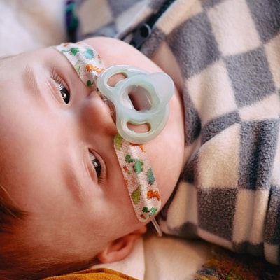 Ultra-light Pacifiers, 18-36 months,  2 pack of  one piece silicone, BPA free pacifiers 2