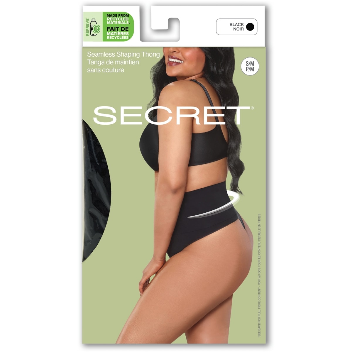 Seamless Med Shp Thong S/M