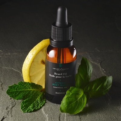 The Art Of Shaving Citrus Mint & Basil Premium Beard Oil 5