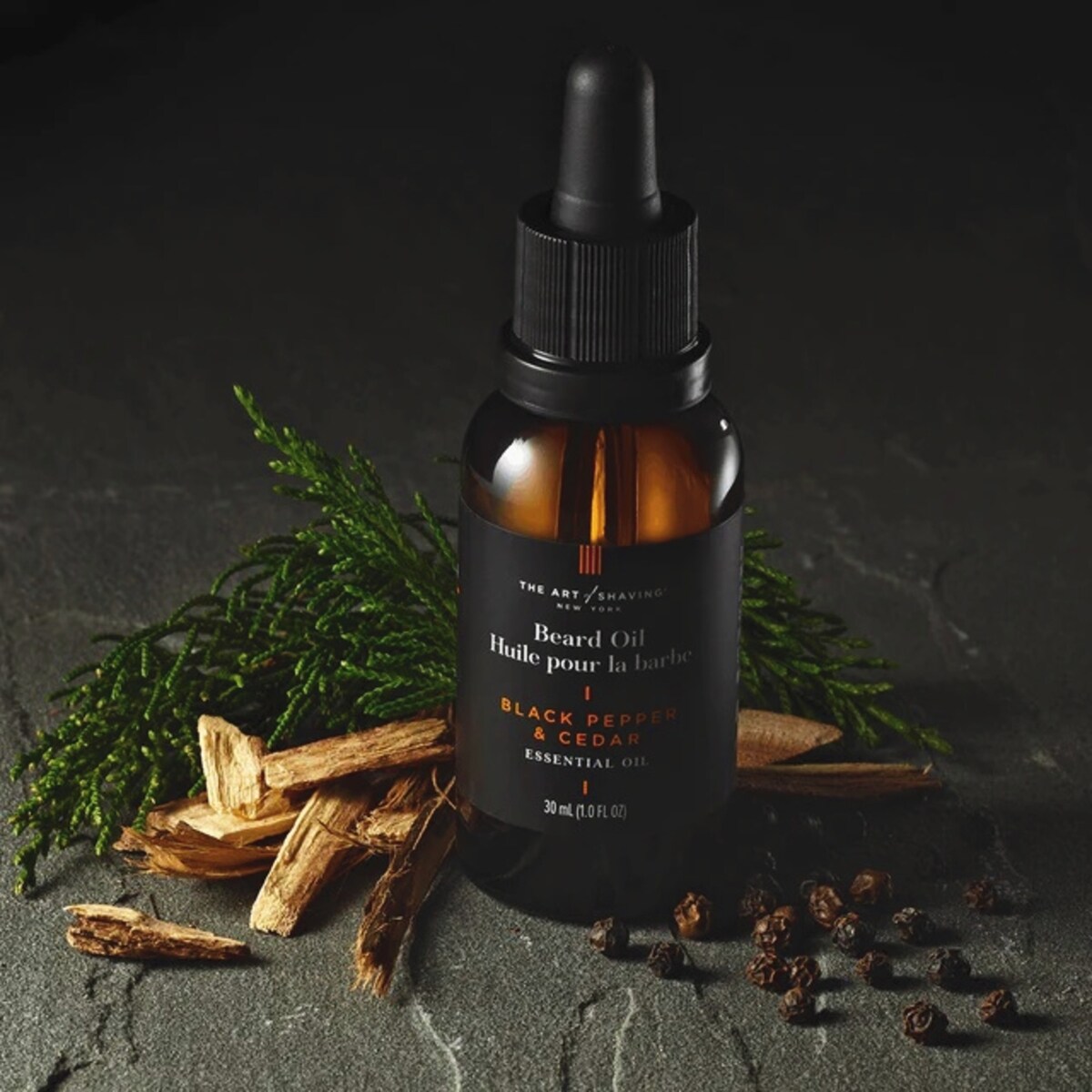The Art Of Shaving Black Pepper & Cedar Premium Beard Oil