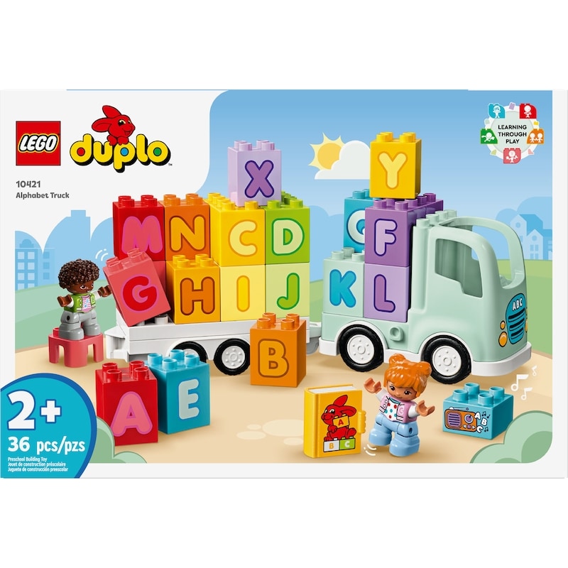 DUPLO Town Alphabet Truck Toy, Toddler Education Toy 10421