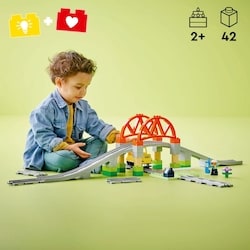 DUPLO Town Train Bridge and Tracks Expansion Set 10426 2