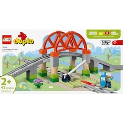 DUPLO Ma ville Ensemble d’extension Pont et rails de train 10426 1