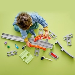 DUPLO Ma ville Ensemble d’extension Pont et rails de train 10426 3
