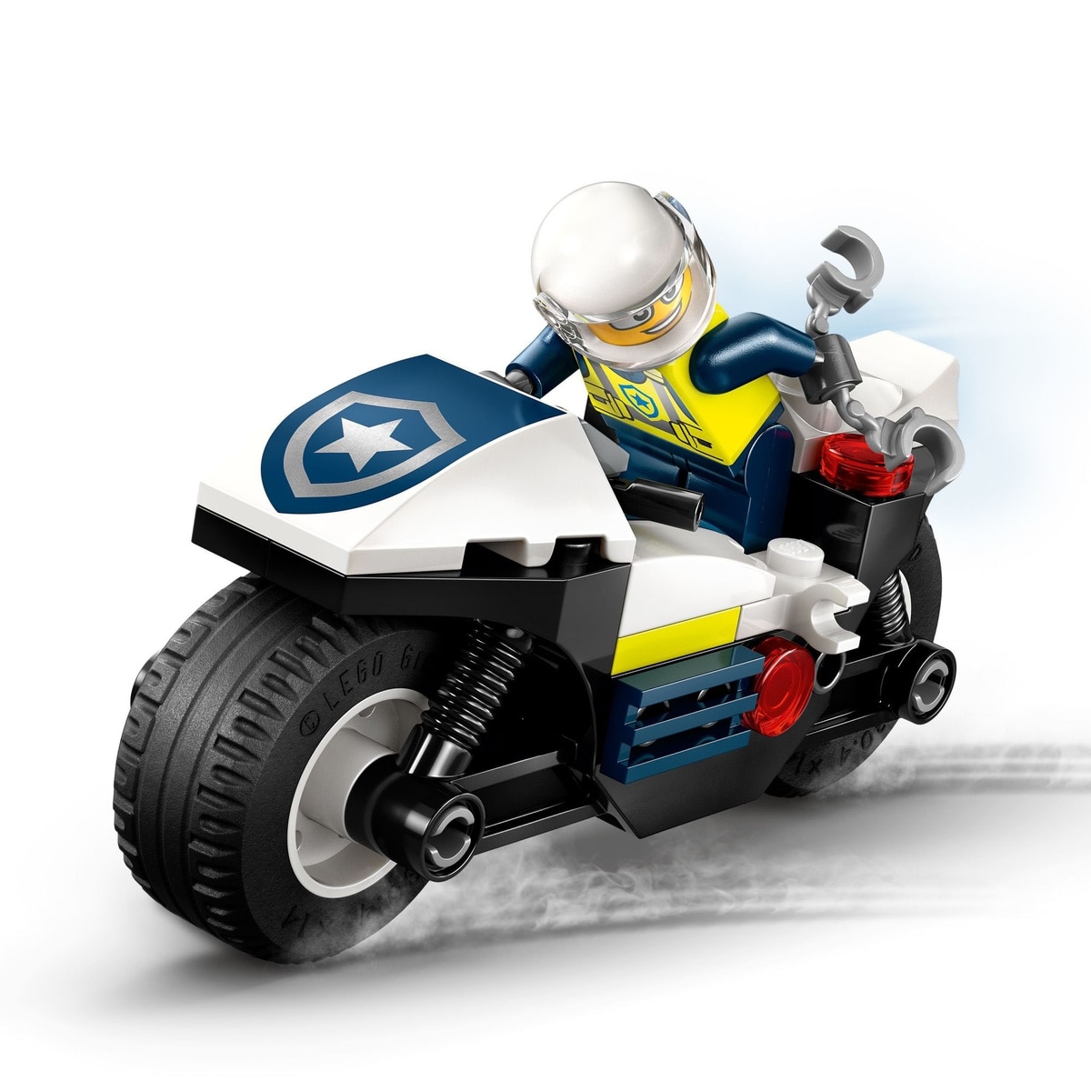 LEGO City Police Motorcycle Chase Building Toy 60455