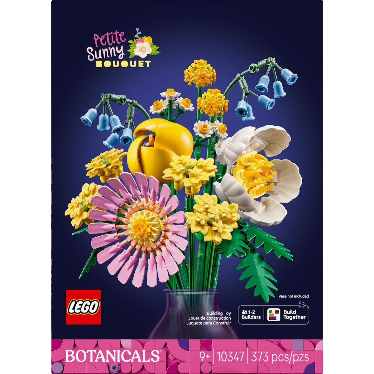 LEGO Botanicals Petit Bouquet Ensoleillé, Ensemble de Décoration Florale 10347