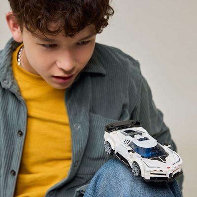 Speed Champions L’Hypervoiture Sport Bugatti Centodieci, Jouet 77240 4