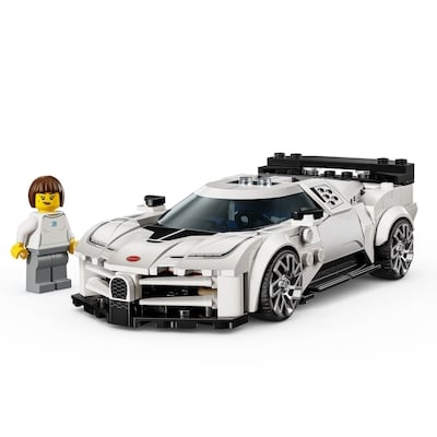 Speed Champions L’Hypervoiture Sport Bugatti Centodieci, Jouet 77240 5