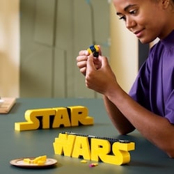 Star Wars Brick-Built Star Wars Logo 75407 3
