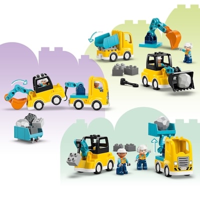 DUPLO Ma ville Les Véhicules de Chantier 3 en 1 10475 4