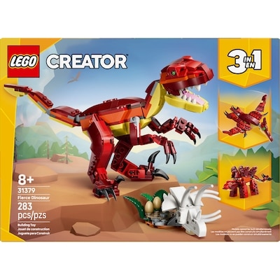 Creator 3 in 1 Fierce Dinosaur Kids Toy 31379