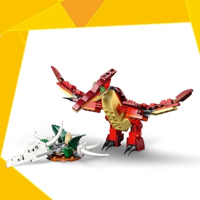 Creator 3 in 1 Fierce Dinosaur Kids Toy 31379 5
