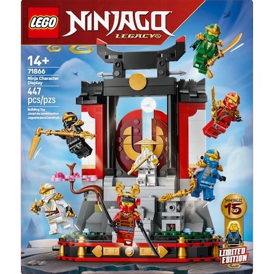 NINJAGO Ninja Character Display 15th Anniversary 71866