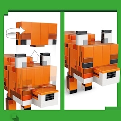 Minecraft The Fox Building Toy for Kids 21588 3