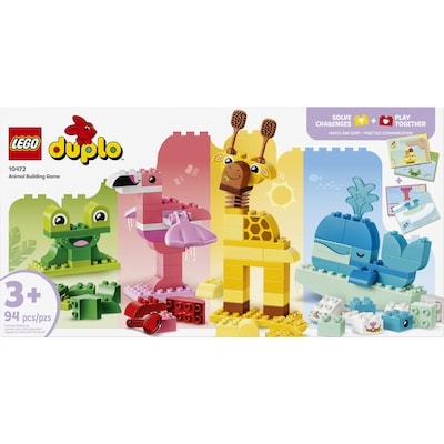 DUPLO Le jeu de construction d'animaux, Jouet d’apprentissage 10472