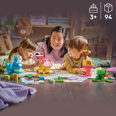 DUPLO Le jeu de construction d'animaux, Jouet d’apprentissage 10472 2