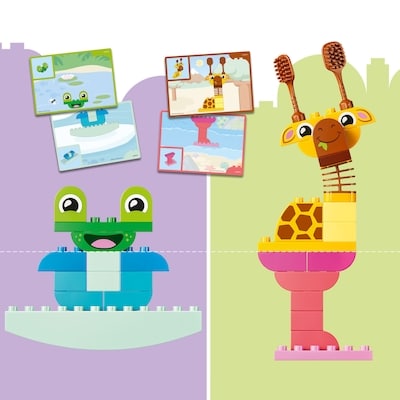 DUPLO Le jeu de construction d'animaux, Jouet d’apprentissage 10472 4