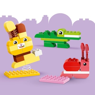 DUPLO Le jeu de construction d'animaux, Jouet d’apprentissage 10472 6