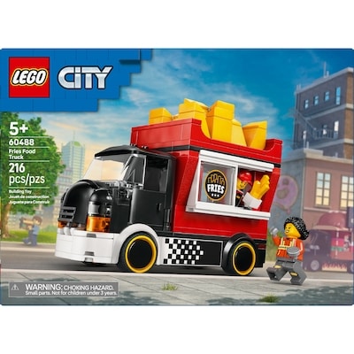 City Fries Food Truck Toy Building Set 60488