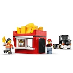City Fries Food Truck Toy Building Set 60488 3