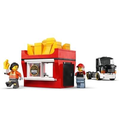 City Fries Food Truck Toy Building Set 60488 3