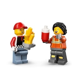City Fries Food Truck Toy Building Set 60488 5