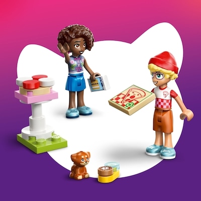 Friends Pizza Truck Building Toy 42694 5