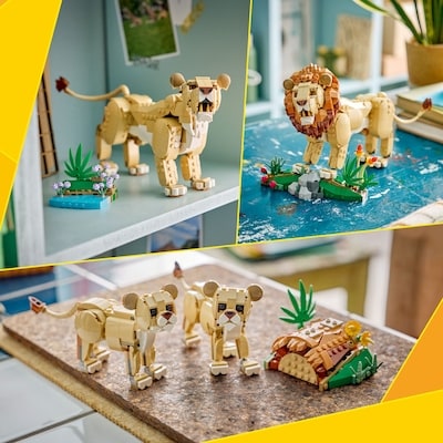 Creator 3 in 1 Wild Animals: Majestic Lion 31386 3