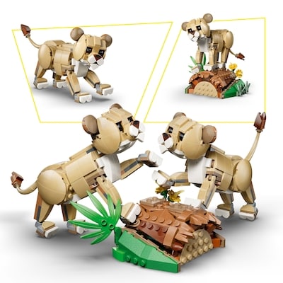 Creator 3 in 1 Wild Animals: Majestic Lion 31386 5