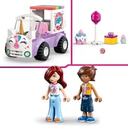 Friends Unicorn Cake Delivery Car 42675 3