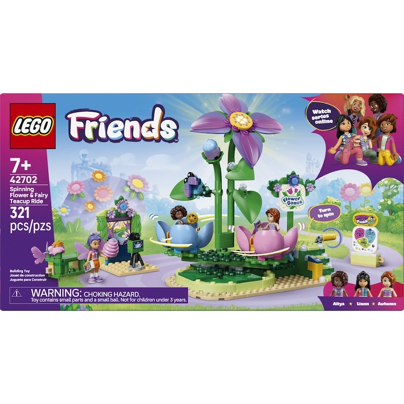 Friends Spinning Flower & Fairy Teacup Ride 42702