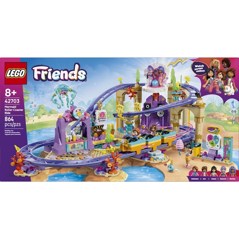 Friends Mermaid Roller Coaster Ride 42703