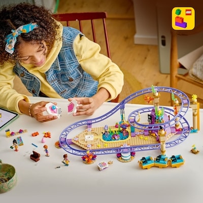 Friends Les montagnes russes à thème de sirènes, Jouet de construction 42703 6