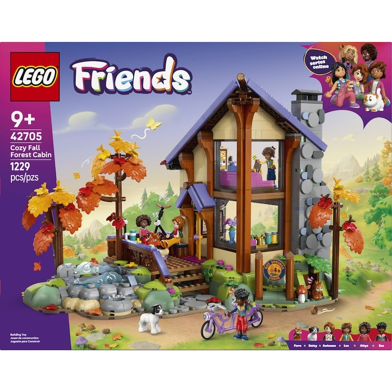 Friends Cozy Fall Forest Cabin 42705