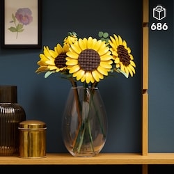 Botanicals Sunflower Bouquet Building Set 11502 2