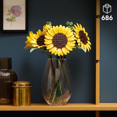 Botanicals Sunflower Bouquet Building Set 11502 2