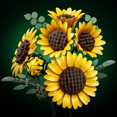 Botanicals Sunflower Bouquet Building Set 11502 5