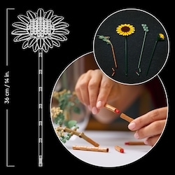 Botanicals Sunflower Bouquet Building Set 11502 6