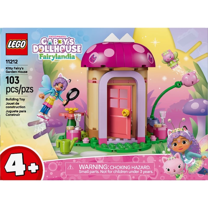 Gabby’s Dollhouse Kitty Fairy’s Garden House 11212