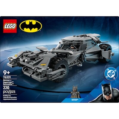 DC Batman La Batmobile de Batman contre Superman, Voiture-Jouet 76331