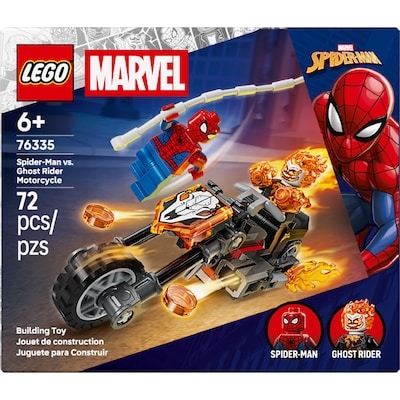 Marvel Spider-Man vs. Ghost Rider Motorcycle 76335