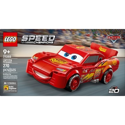 Speed Champions Lightning McQueen Toys - Disney Pixar Cars - 77255