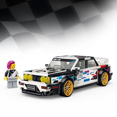 Speed Champions BMW M3 (E30), Ensemble de jouet de voiture 77263 5