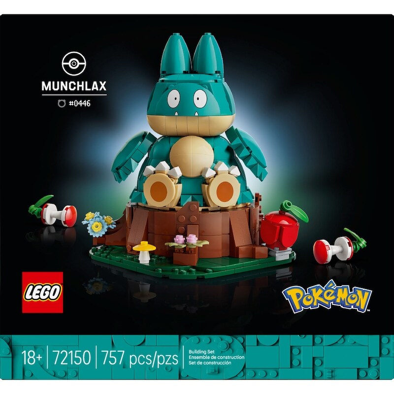 Pokémon Goinfrex, Figurine Décorative, Ensemble de Construction 72150